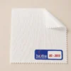 SC-2013 woven fusible interlining 200 GSM hard touch HDPE coated white swatch – Sadiq Interlinings Pakistan
