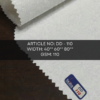 Supreme heavy-duty thermal bonded double dot fusing interlining DD-110 110 GSM for military cap peaks industrial applications and maximum structure products