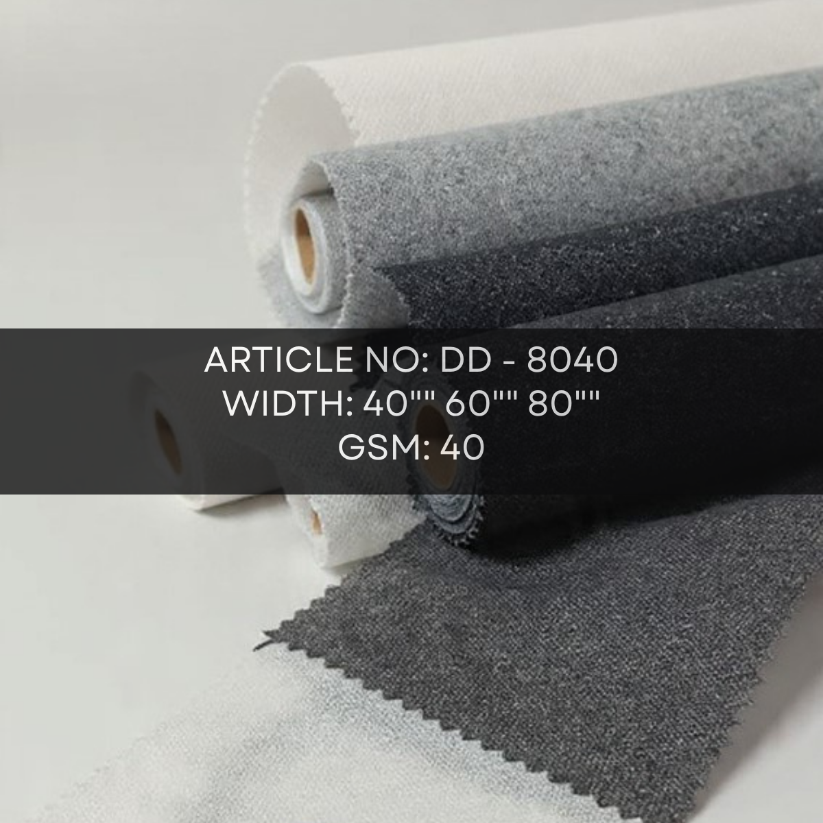Sadiq Interlinings | Thermal Bonded Non-Woven Double Dot (DD 7025)