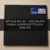 SC-2025 BLACK 170 GSM super soft woven fusible interlining